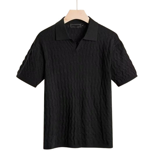 Polo T-shirt bomuld klassisk krave kortærmet | Sevano