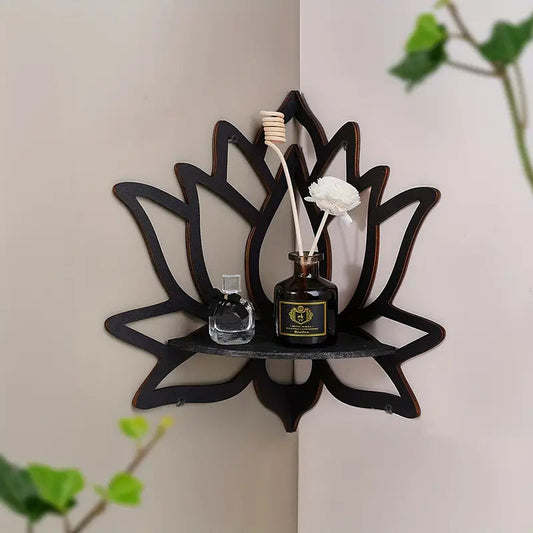 Svævehylde Lotus Vægmonteret Opbevaring | Floralis