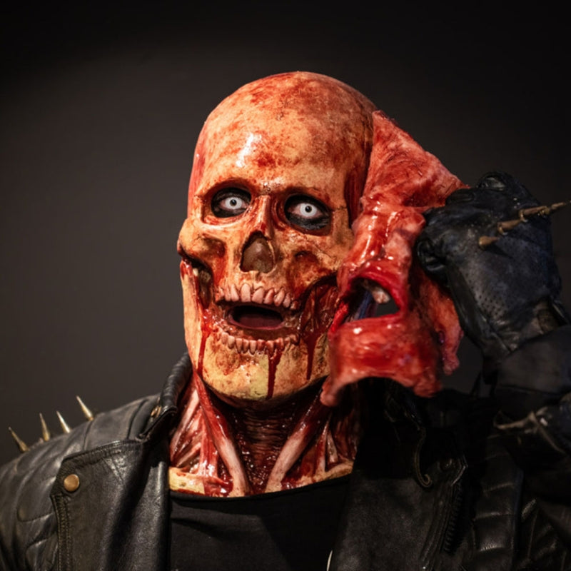 Halloween Helmaske Magnetisk Bevægelig Kæbe | Morphix
