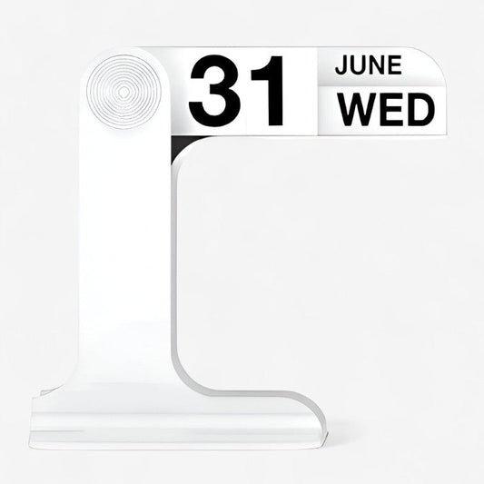 Skrivebordskalender med Justerbart Resin Design | Tempora