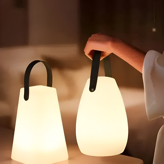 Moderne Kabellose Tischlampe Geometrisch – Stimmungsvolles Licht Für Jeden Raum 1