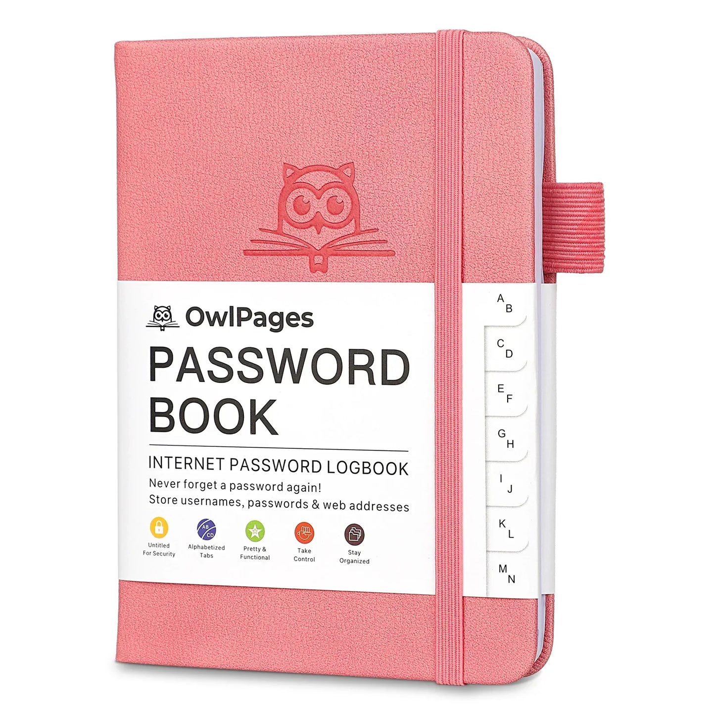 Passwordbog Alfabetisk Hardcover | SecureVault