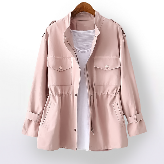 Selene – Klassisk Trenchcoat med Elegant Pasform til foråret