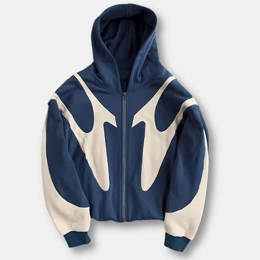 AbstractVibe Unisex Hoodie – Moderne Hoodie med Abstrakt Design