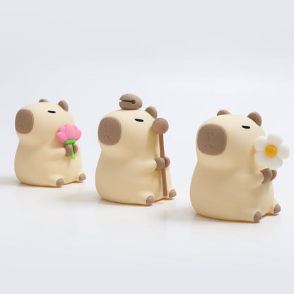 Sengelampe Capybara Stemningslys med blod varm glod | Serenica