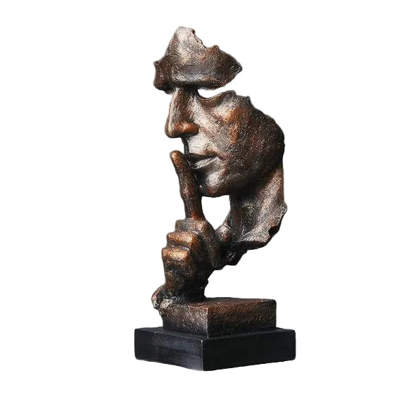 Skulptur med Abstrakt Resin Design | Solenique