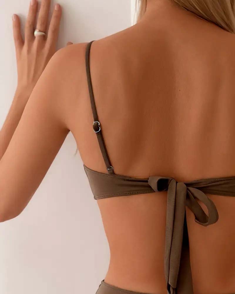 Bikini sæt shaping figursyet stretch sommer | Marvella