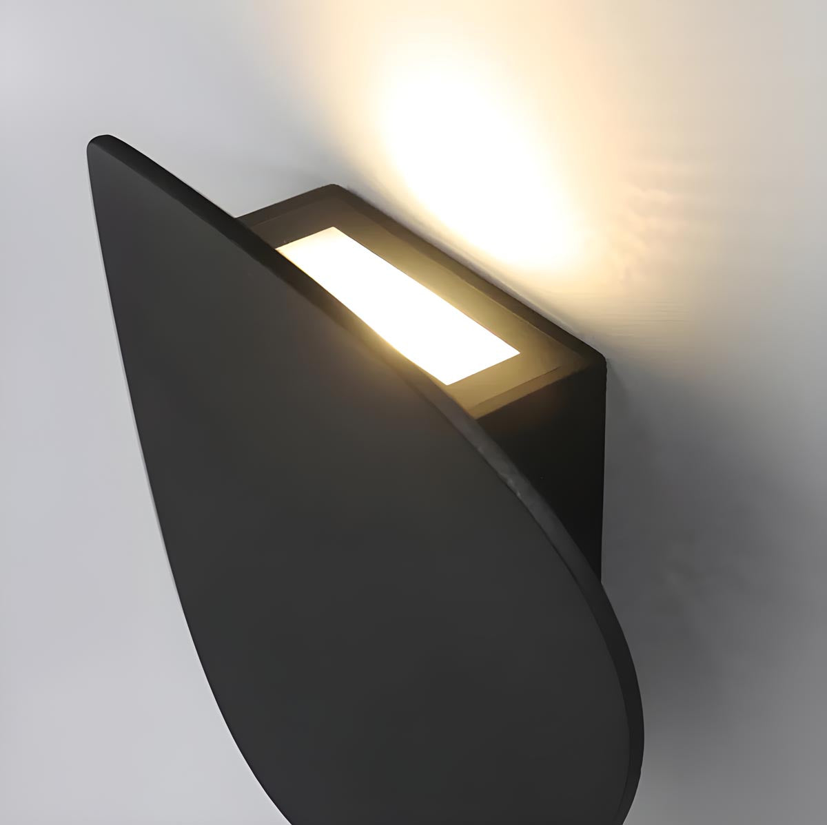 LED Væglampe Oval Aluminium Moderne Belysning | Marina
