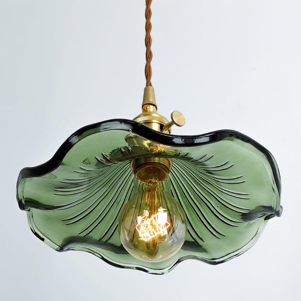 Pendellampe Hibiscus Glasdesign med tidløs elegance | Floravia