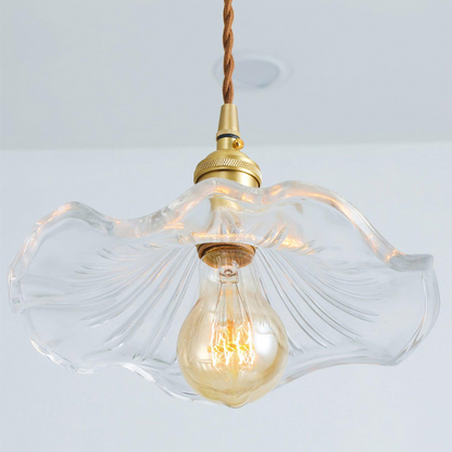 Pendellampe Hibiscus Glasdesign med tidløs elegance | Floravia