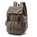 Vintage Rygsæk Canvas Stor Laptop Skole Arbejde Rejse Retro Unisex | Federico