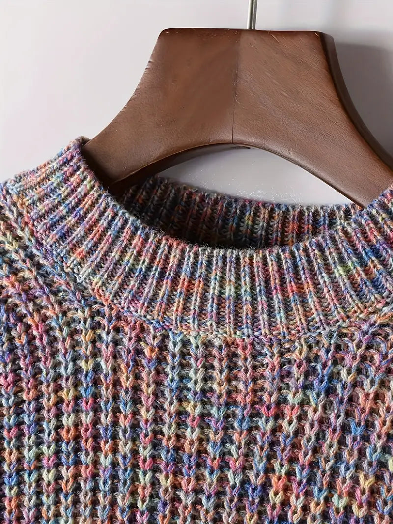 Striktrøje Cropped Blød Blouson Ærmer | Virela