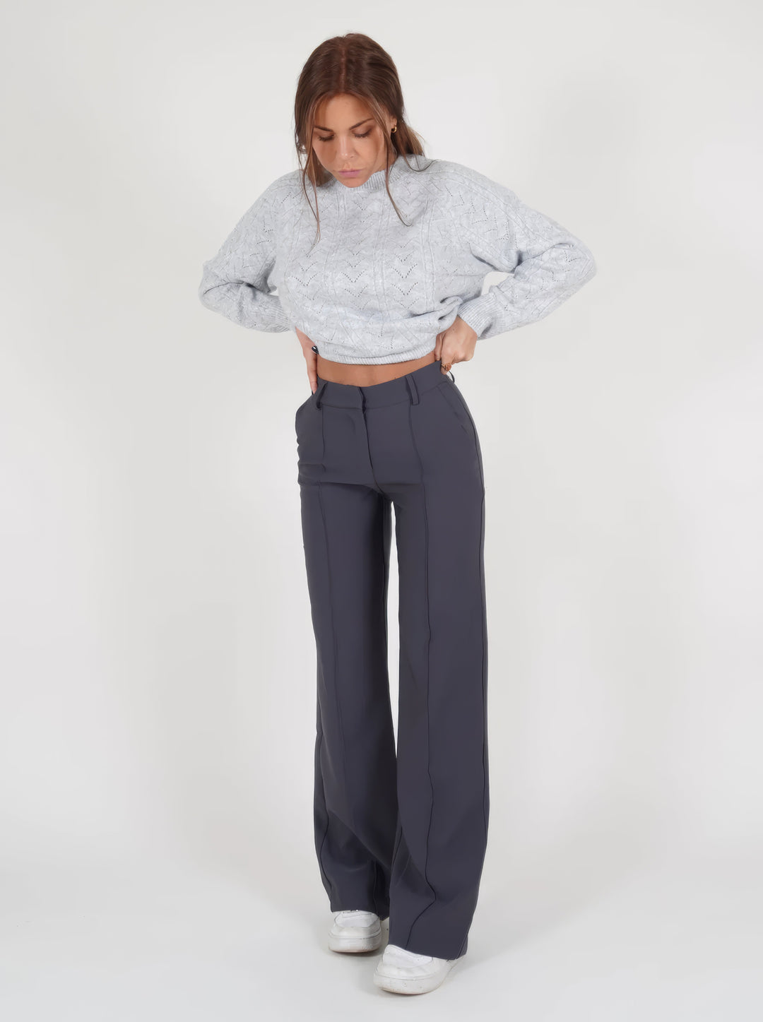 Wide Leg Bukser Komfort Stretch Elegant | Avelin