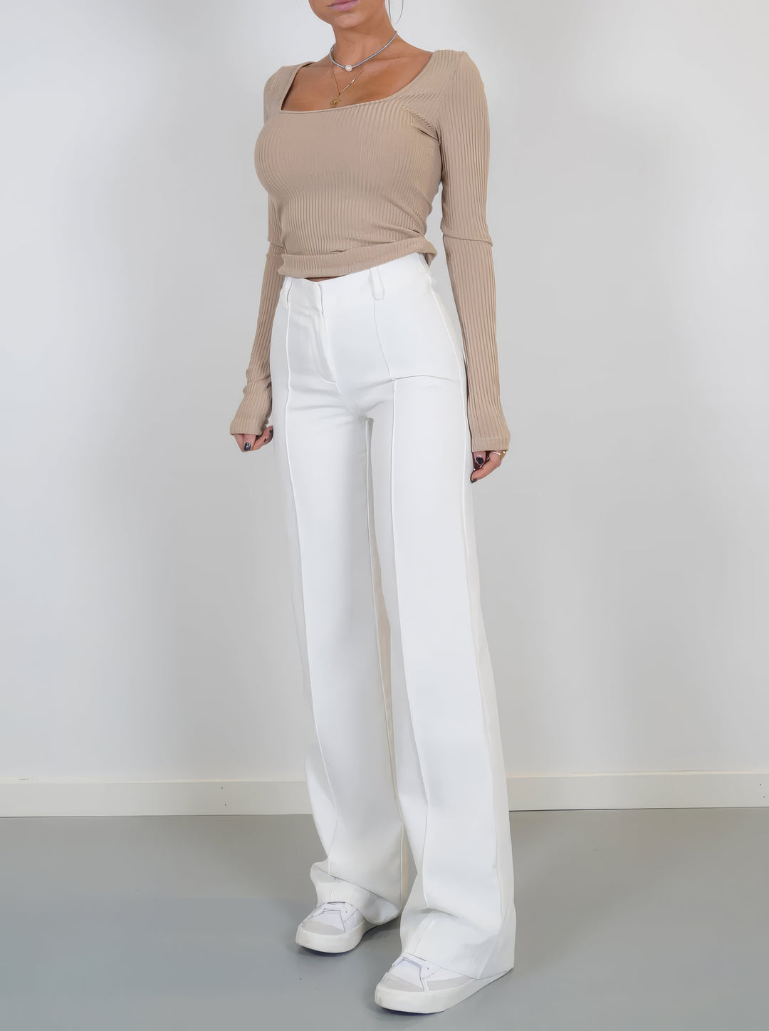 Wide Leg Bukser Komfort Stretch Elegant | Avelin