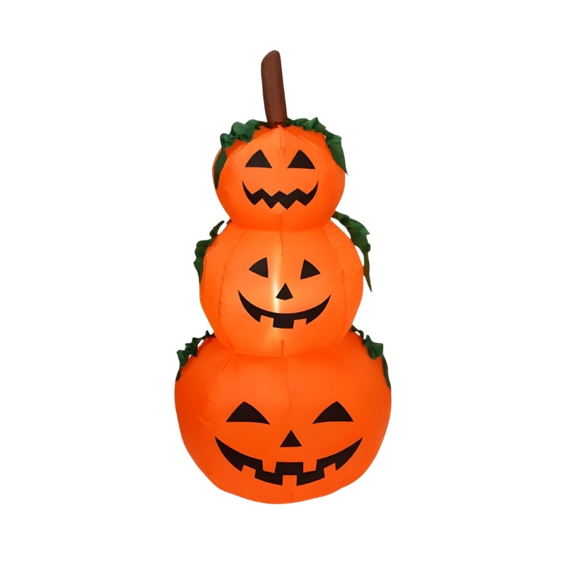 Oppustelig Halloween Dekoration LED Græskar Udendørs | GlowPump