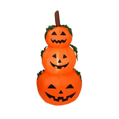 Oppustelig Halloween Dekoration LED Græskar Udendørs | GlowPump