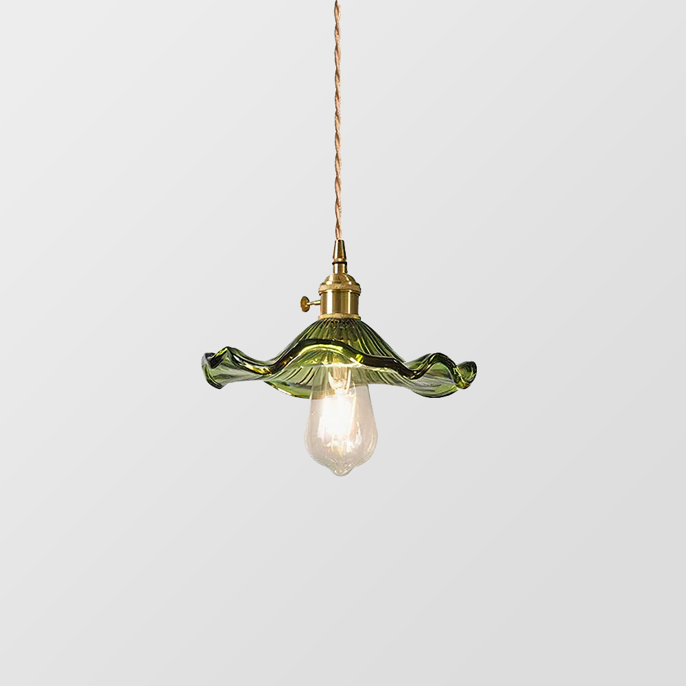 Pendellampe Hibiscus Glasdesign med tidløs elegance | Floravia