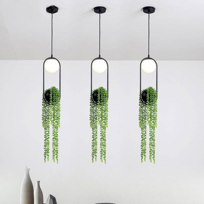 Flowerpot Pendellampe Dekorativ Metal Indendørs | GlowNest