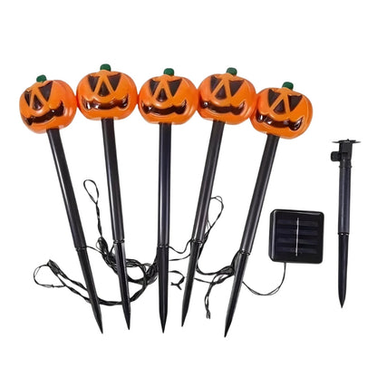 Solcelle Havelamper LED Græskar Halloween | SolarGlow