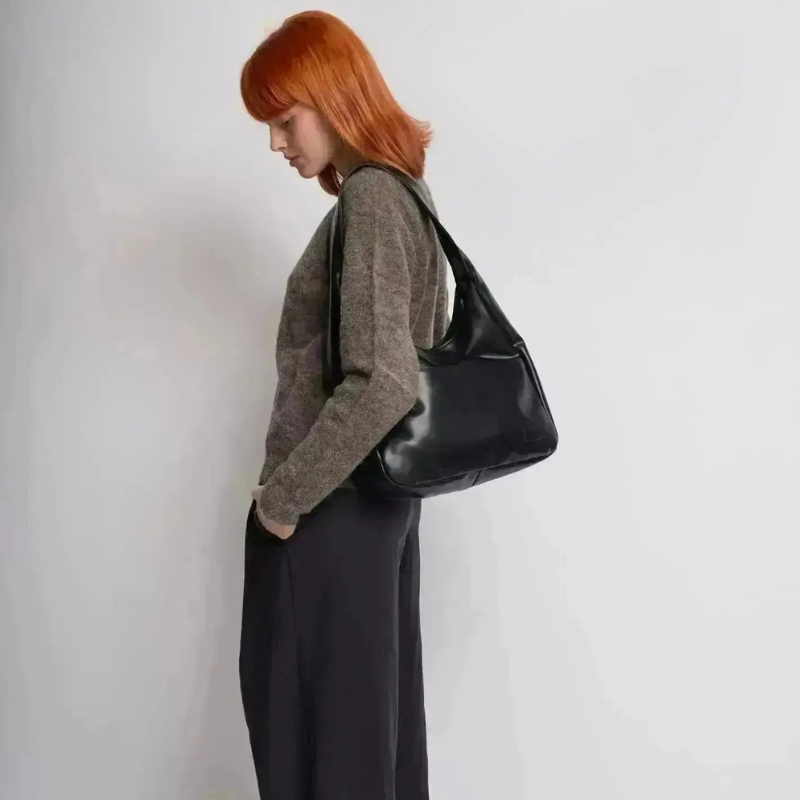 Skuldertaske multi rum PU organiseret daglig | Valeria