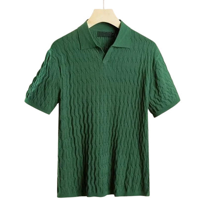 Polo T-shirt bomuld klassisk krave kortærmet | Sevano