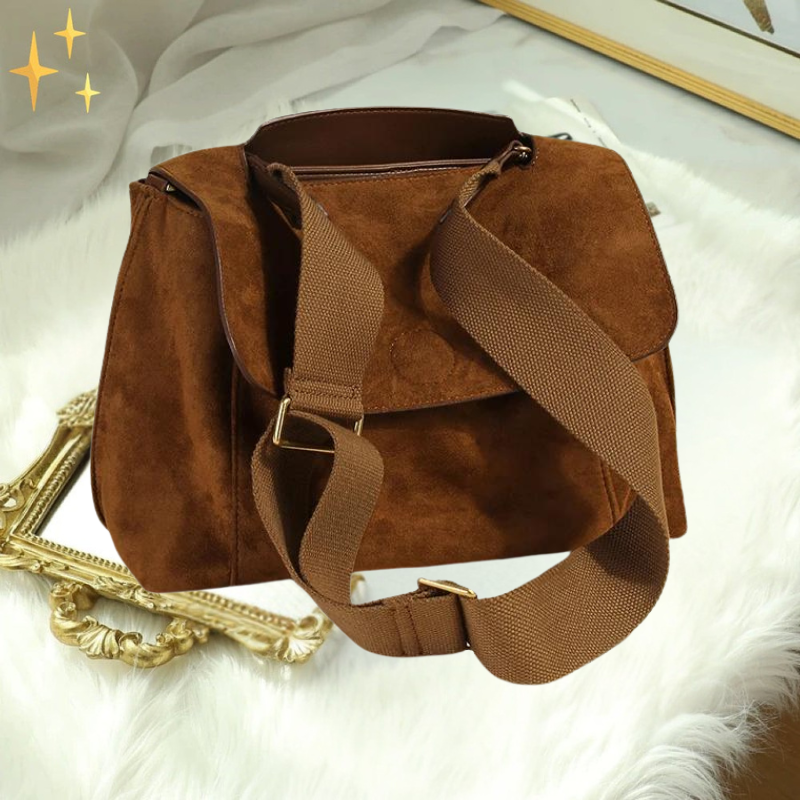 Crossbody taske rummelig læder justerbar daglig | Lorenzo