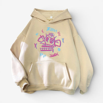 Kaelric Street Print Hoodie