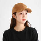 Dame Baseball Cap i Cord Justerbar Pasform | Savira