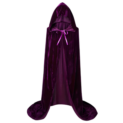 Heksekappe Lang Halloween Cosplay Kostume | MysticVeil