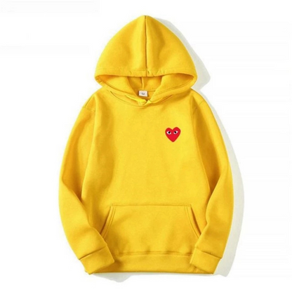 Nordley Pulse Hoodie – Unisex med hjertedetalje