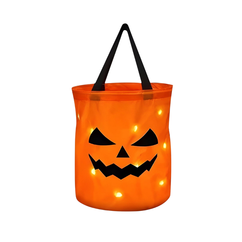 Halloween Slikkurv LED Græskar Bærbar | TreatGlow
