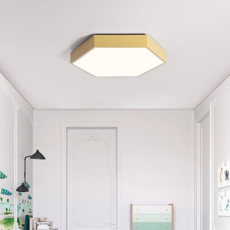 LED Loftlampe Hexagon Indendørs Aluminium | LumaHex