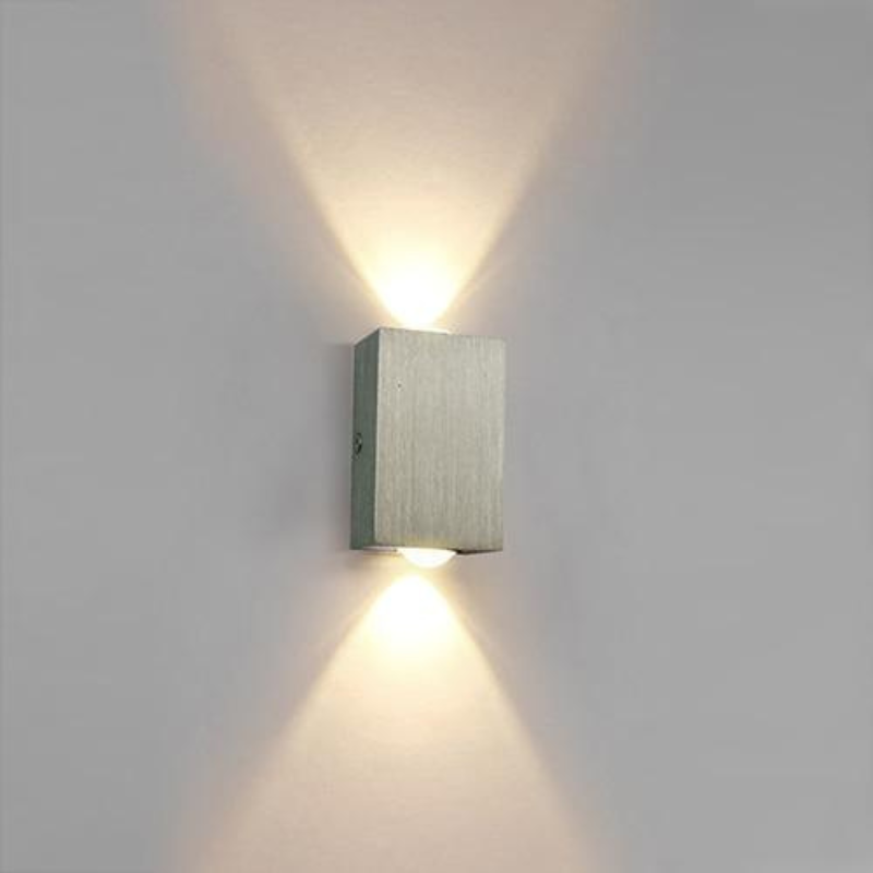 LED Væglampe Op- og Nedadgående Metal Indendørs | DualBeam