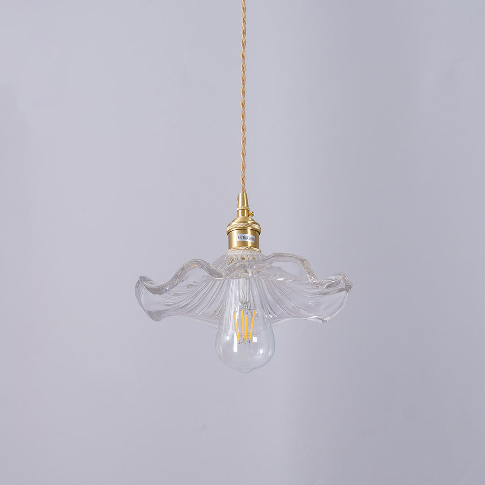 Pendellampe Hibiscus Glasdesign med tidløs elegance | Floravia