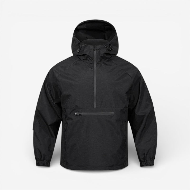 Cavron Hale Langærmet Herre Hoodie Jakke Med Justerbar Hætte Casual