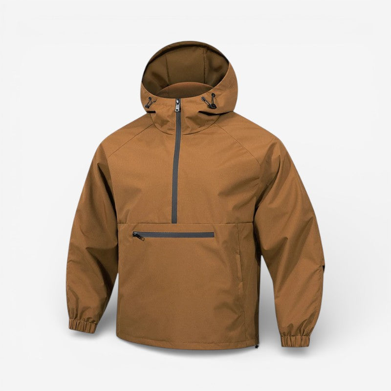 Cavron Hale Langærmet Herre Hoodie Jakke Med Justerbar Hætte Casual