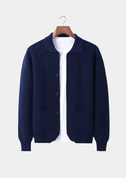 Skjorte Cashmere Luksus Med Lommer Klassisk | Calvex