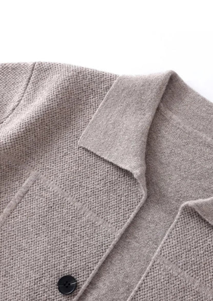 Skjorte Cashmere Luksus Med Lommer Klassisk | Calvex