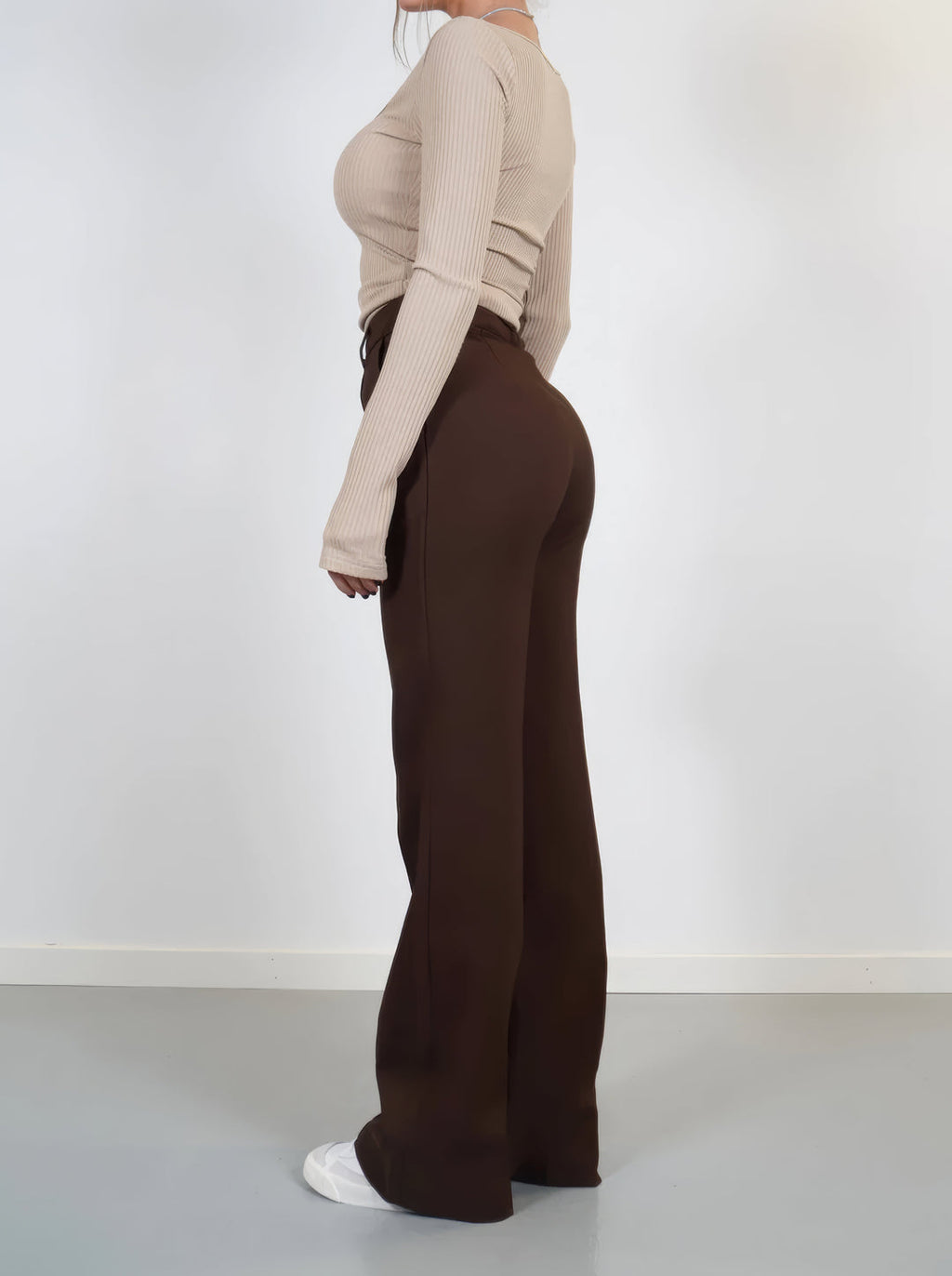 Wide Leg Bukser Komfort Stretch Elegant | Avelin