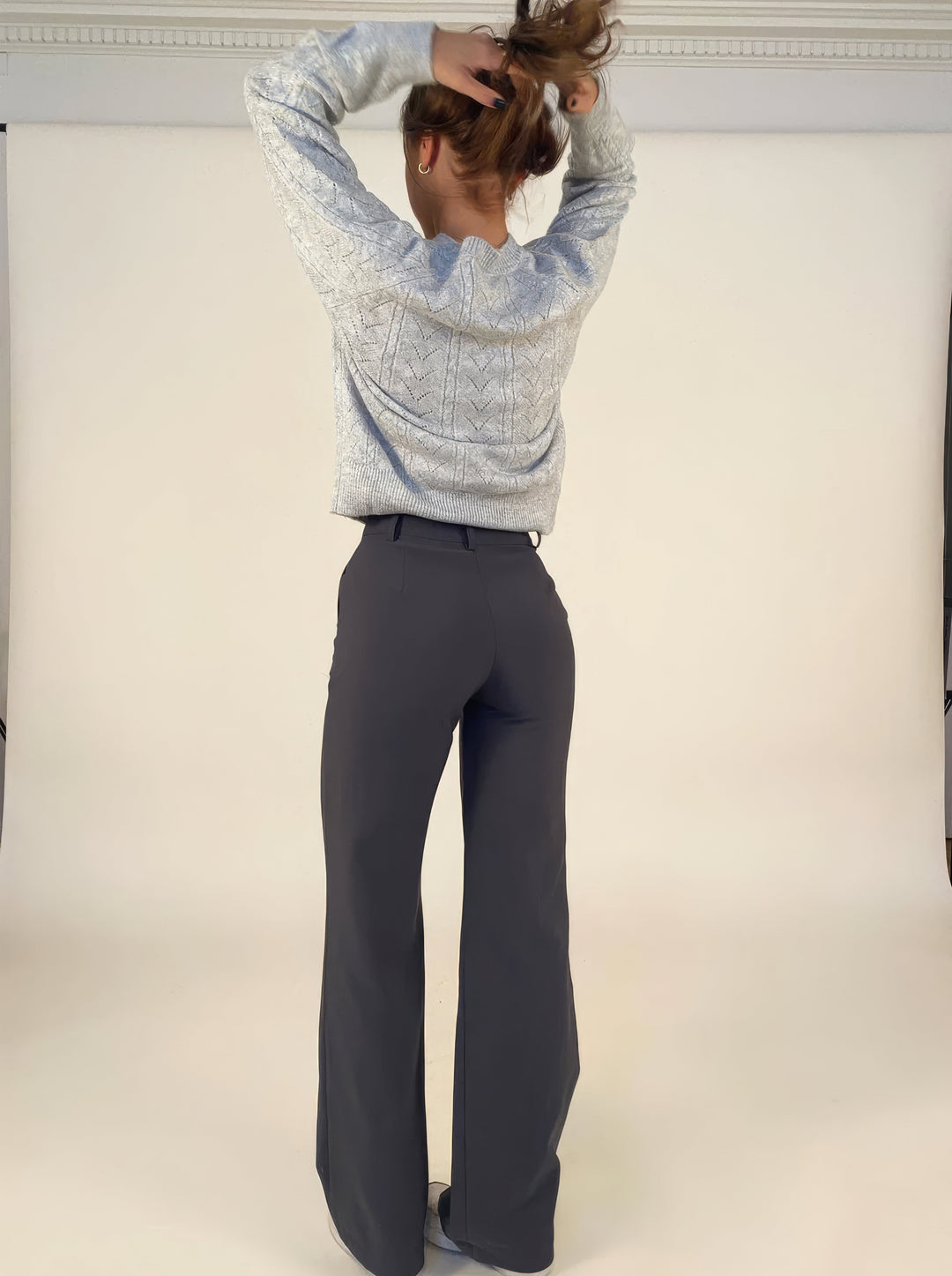 Wide Leg Bukser Komfort Stretch Elegant | Avelin