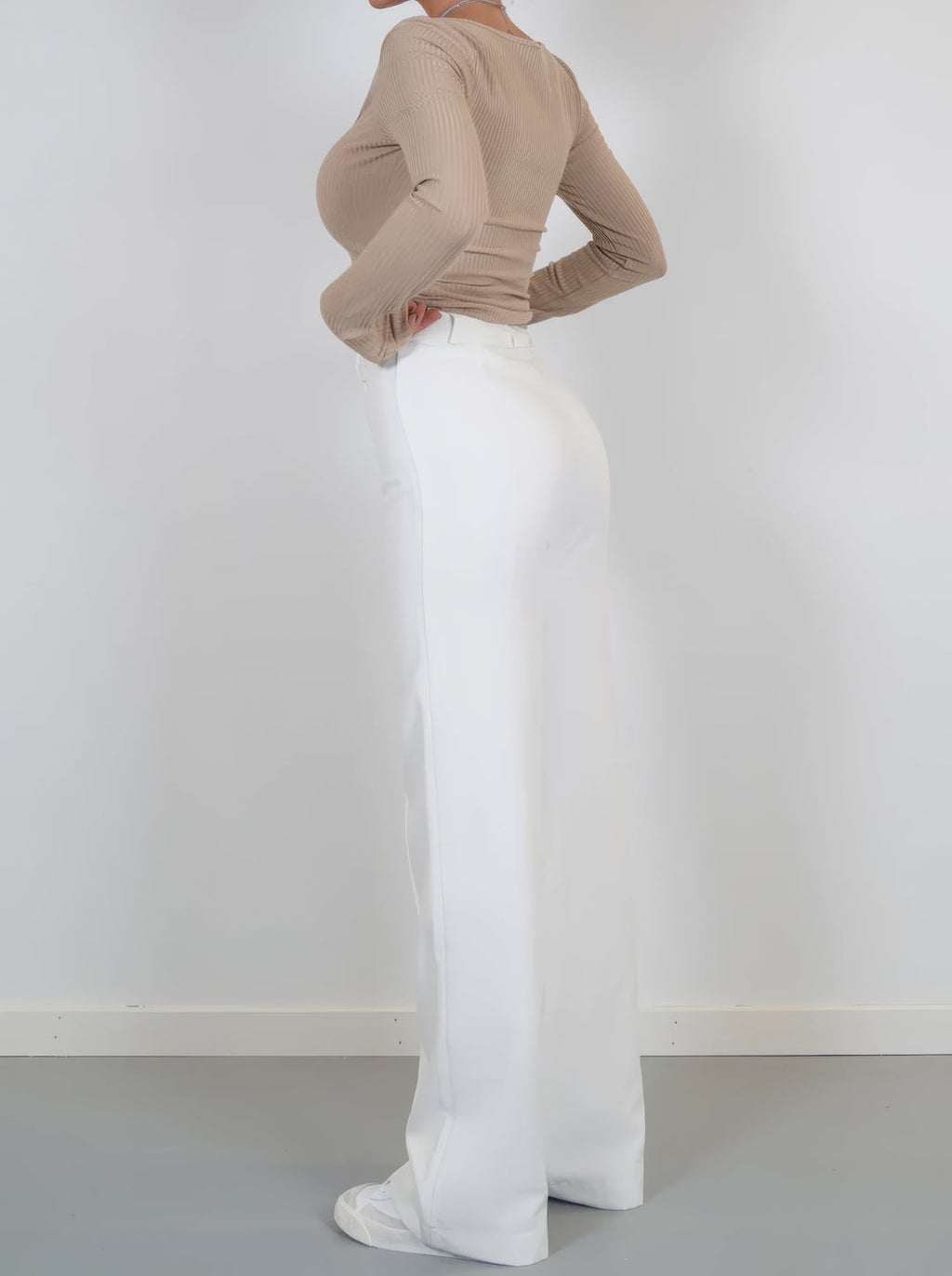 Wide Leg Bukser Komfort Stretch Elegant | Avelin