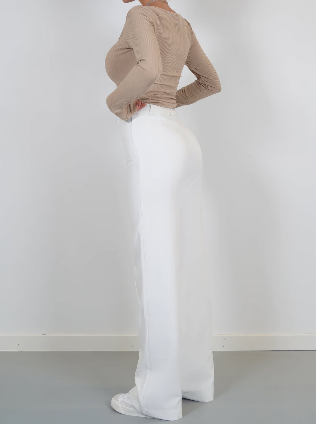 Wide Leg Bukser Komfort Stretch Elegant | Avelin