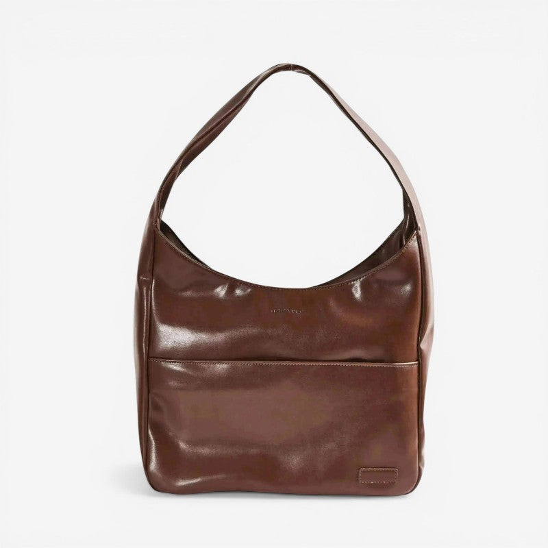 Skuldertaske multi rum PU organiseret daglig | Valeria