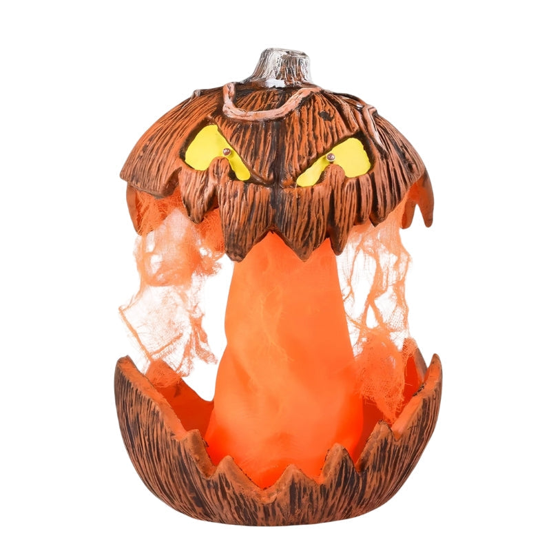 Halloween Græskarlygte LED Flammende Batteridrevet | GræskarGlow