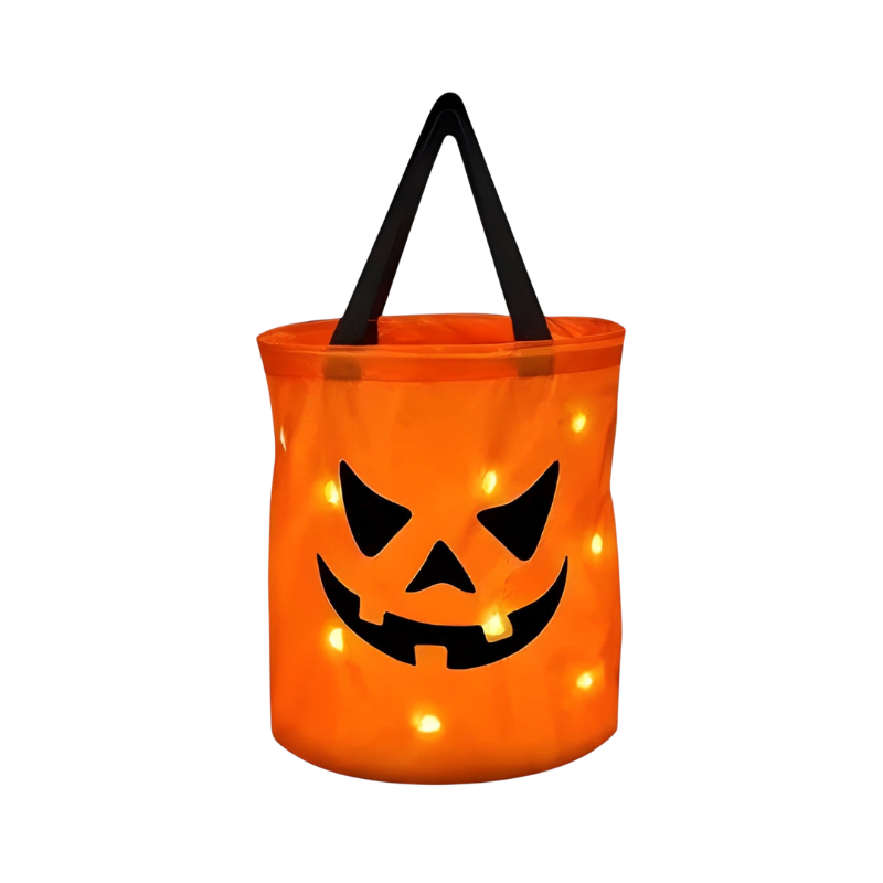 Halloween Slikkurv LED Græskar Bærbar | TreatGlow