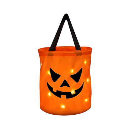Halloween Slikkurv LED Græskar Bærbar | TreatGlow