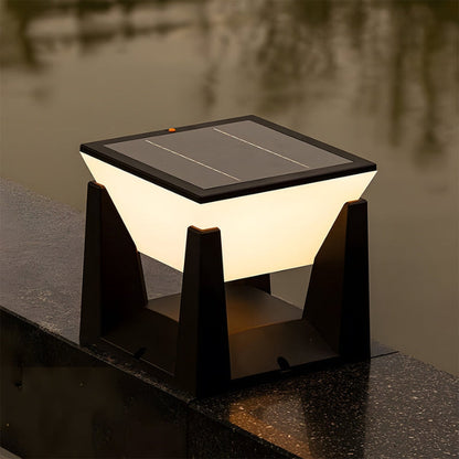 Solar Have Lampe Kubisk LED Udendørs Design | Cubero