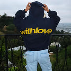 Oversized Hoodie Løs Pasform Komfortabel Design Hverdags Komfort | Alvyn