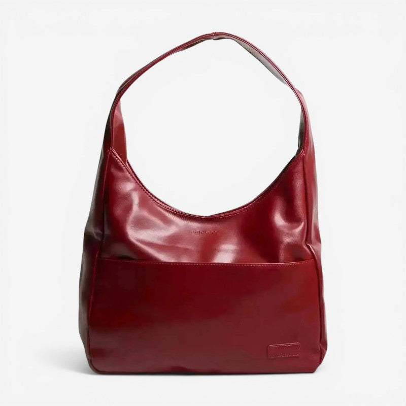 Skuldertaske multi rum PU organiseret daglig | Valeria