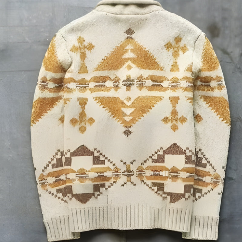 Alverin - Classic Print Cardigan